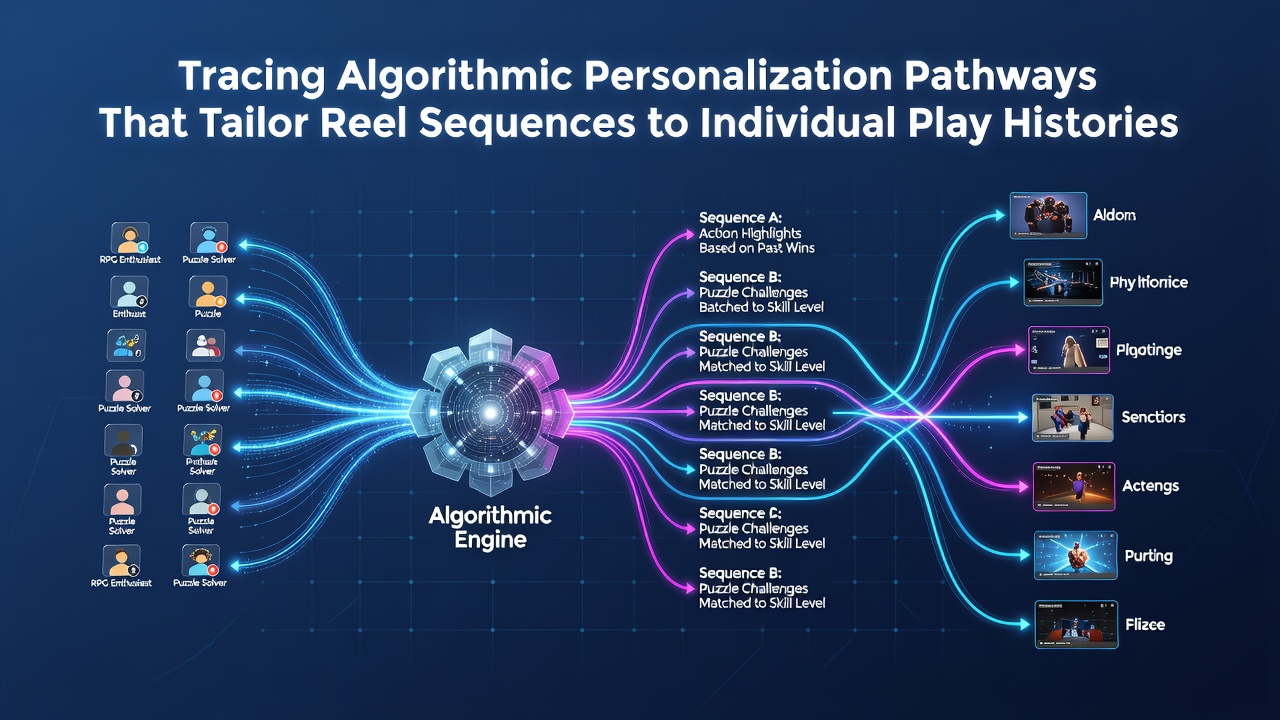 Flowchart illustrating how aggregated gaming hubs process historical play data to personalize reel sequences across multiple slot providers