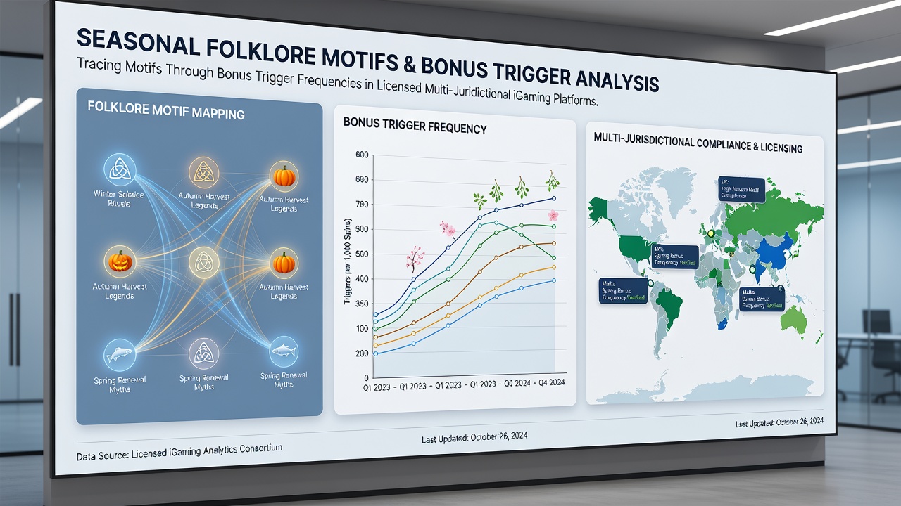 Data visualization of bonus trigger frequencies linked to seasonal folklore elements
